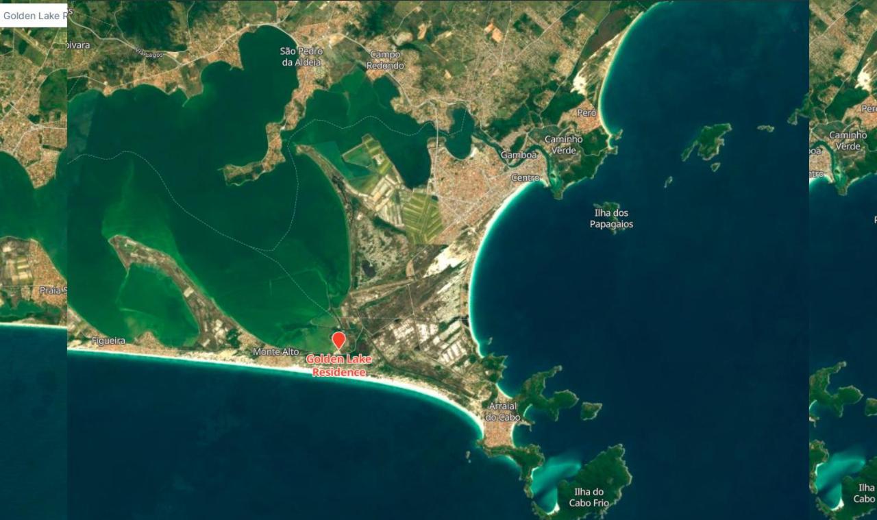 Apartamento Arraial Do Cabo Com Vista Para A Lagoa - Golden Lake Exteriör bild